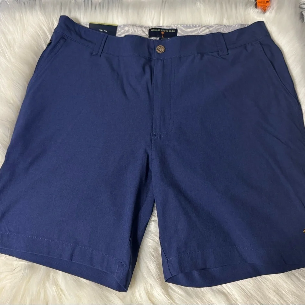 Margaritaville Blue Quick Dry Streach Shorts Size 32, NWT